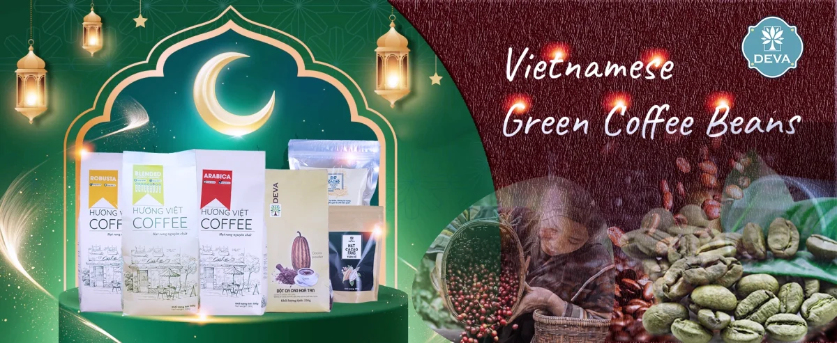 Vietnamese Green Coffee Beans